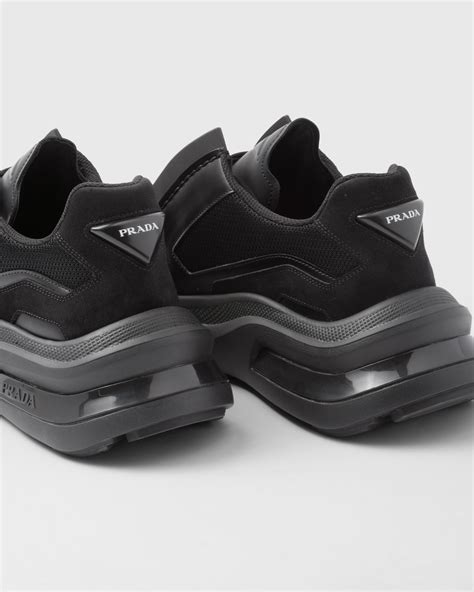 prada systeme sneakers|Prada designer high top sneakers.